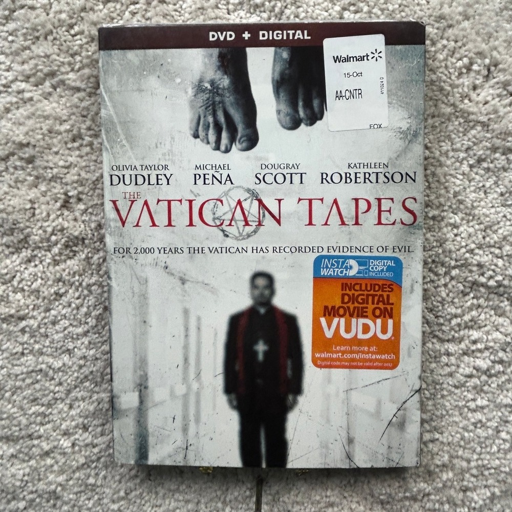 The Vatican Tapes DVD 2015 Olivia Taylor Dudley Michael Peña Horror‎